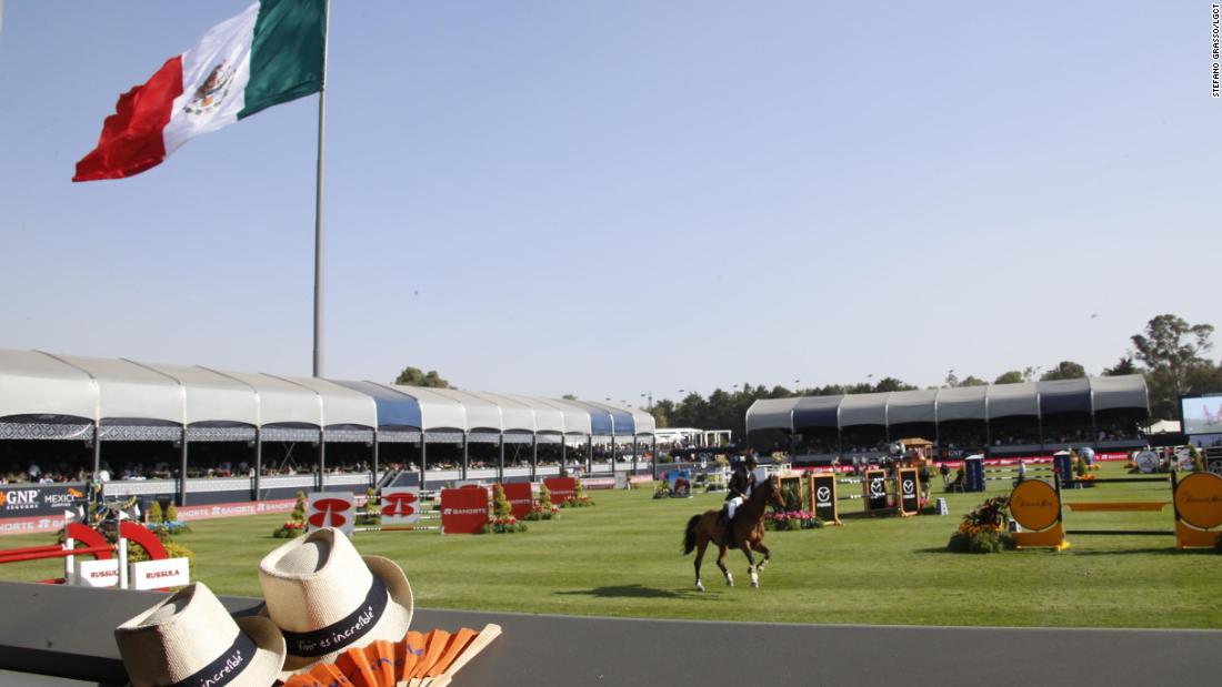 The Campo Marte venue, at more than 2,000 feet above sea level, hosted the equestrian events at the 1968 Olympic Games.