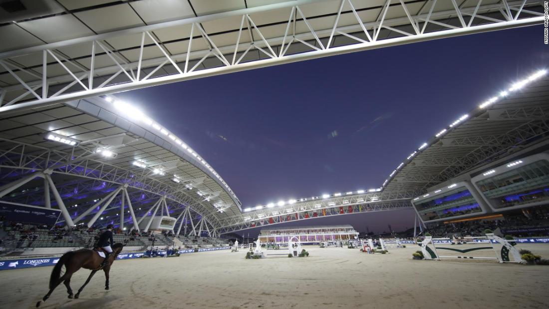 The event was held at the state-of-the-art Al Shaqab Equestrian Facility in Doha.