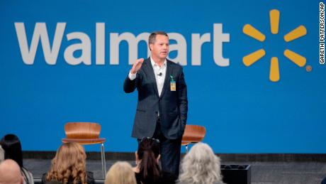 Walmart CEO Doug McMillon&#39;s total pay was nearly $24 million last year