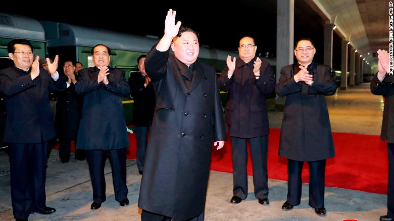 Video shows Kim Jong Un arrival ahead of Putin meeting