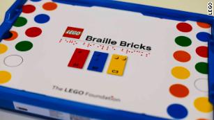 Lego Braille Bricks will feature the Braille alphabet as well as numbers, math symbols and teaching devices. 