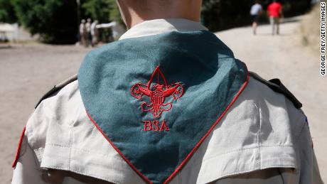 A Boy Scout listens to instruction at camp Maple Dell on July 31, 2015, outside Payson, Utah.