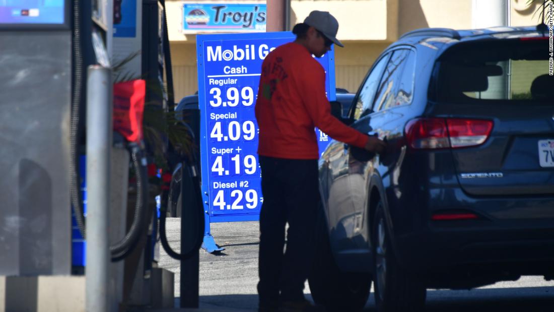 gas prices in california 5 years ago