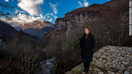 Ana Colovic Lesoska&#39;s love of nature spurred her to try to protect it.