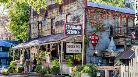 The heart of Story, Indiana, is the general store, where there is an inn and restaurant.