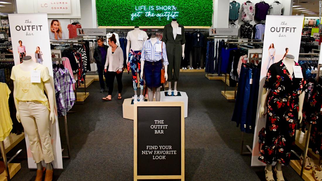 Target is taking the market share in women's clothing that Kohl's