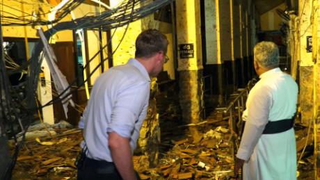 CNN goes inside St. Anthony's Church after terror attack