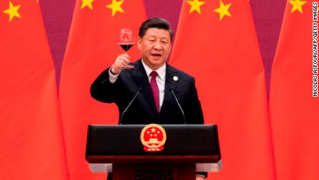 El presidente de China, Xi Jinping, propondrá un brindis en el Foro de la Franja y la Ruta en Beijing el 26 de abril de 2019.