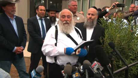 The shooting had barely stopped, but this rabbi said terrorism wouldn&#39;t take them down 