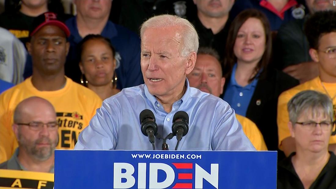 Biden Tells Pittsburgh Crowd: If I'm Going To Beat Trump, It's Going To ...