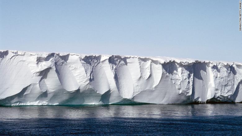 The Ross Ice Shelf is around the same size as France.