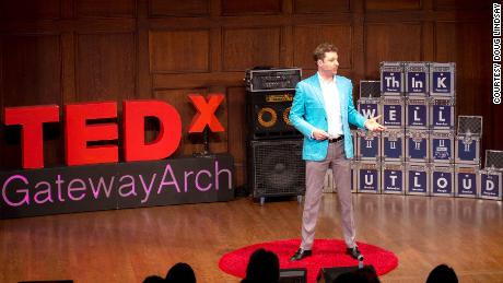 Today Lindsay tells his remarkable story to audiences around the country, including at a TEDx event in St. Louis.