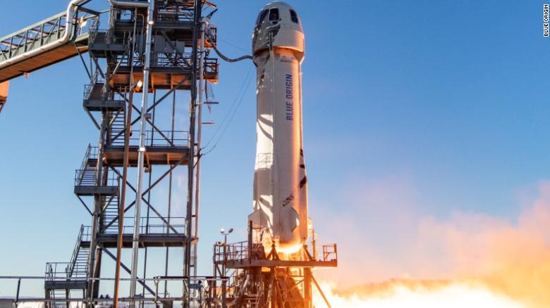 Watch Bezos' Blue Origin test its space tourism rocket