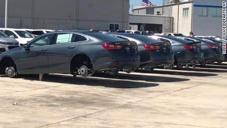 120k Worth Of Rims And Tires Stolen From Car Dealership
