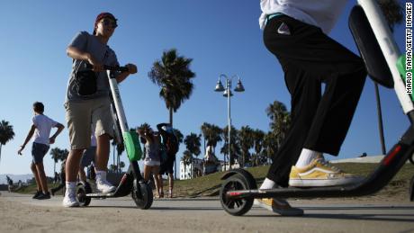 Your first ride on an e-scooter will be the most dangerous