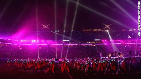 Prince performed with the Florida A&amp;M University marching band during the Super Bowl halftime show in 2007.