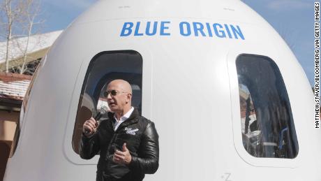 Jeff Bezos unveils new plans for Blue Origin spaceflight