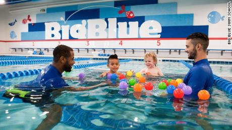 Chris DeJong opened the first Big Blue Swim School in 2012 in Wilmette, Illinois. Today, the business has five locations in the Chicago area.