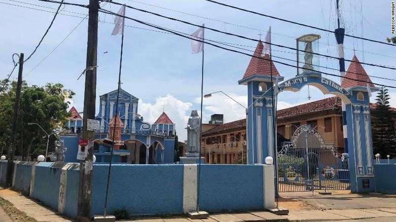 St Mary&#39;s Cathedral in Batticaloa, which was the original target.