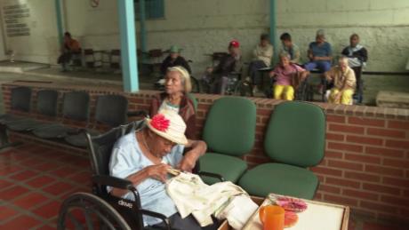 Elderly caught in brutal trap of Venezuelan crisis