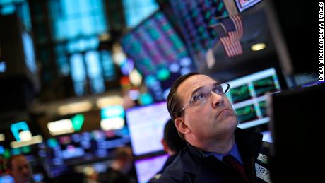 NEW YORK, NY - MAY 1:  A trader works at his desk on the floor of the New York Stock Exchange (NYSE) ahead of the closing bell, May 1, 2019 in New York City. Following the Federal Reserve&#39;s announcement that interest rates will remain unchanged, the Dow Jones Industrial was own 162 points at the close of the trading session on Wednesday. (Photo by Drew Angerer/Getty Images)