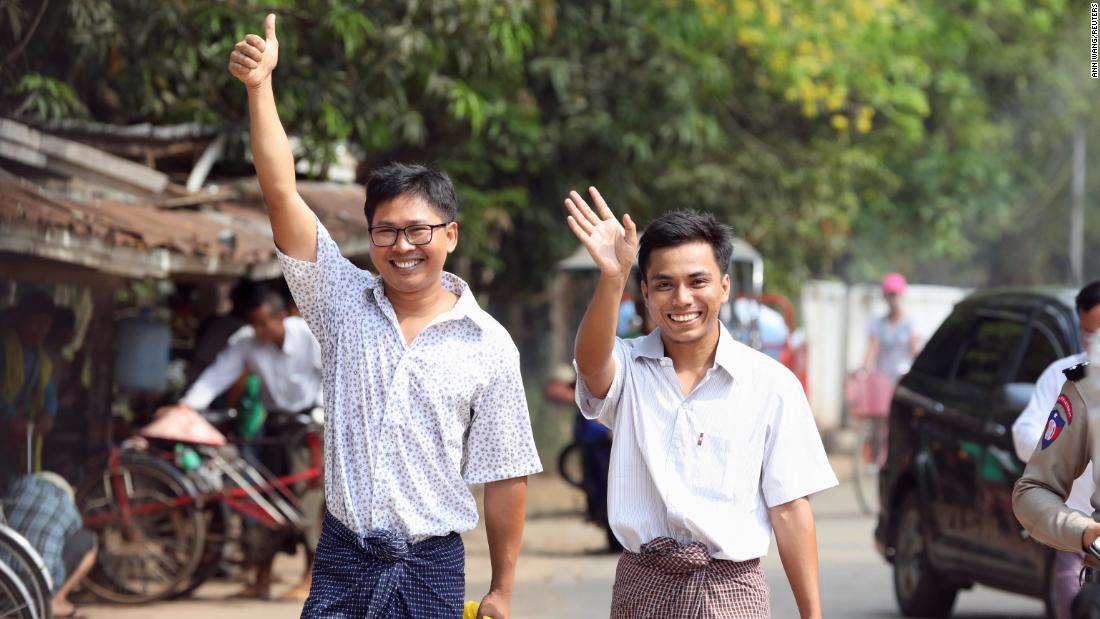 Reuters Journalists Jailed In Myanmar Released After More Than 500 Days