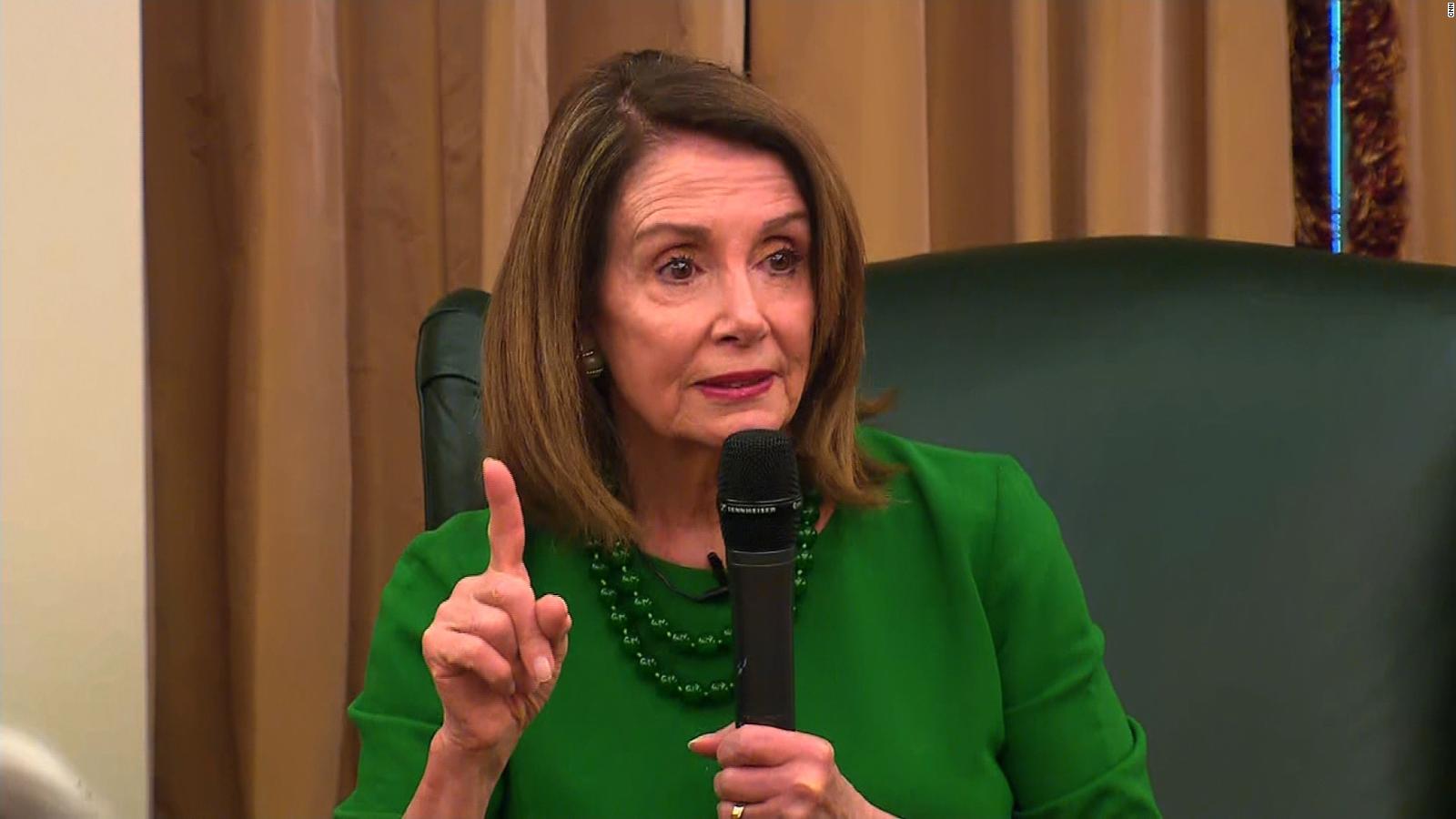 Pelosi Trump Is Goading Democrats To Impeach Him Cnn Video 1422