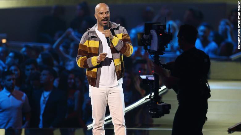 Actor/rapper Common speaks onstage during the 2018 MTV Movie And TV Awards on June 16, 2018 in Santa Monica, California. 