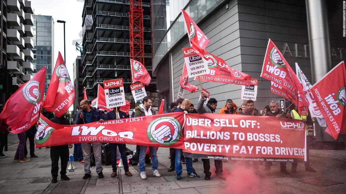 Uber strike Drivers around the world turn off app ahead of IPO CNN