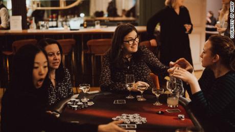 Gatherings like poker night are just one of the ways Chief is solidifying a network of high-powered women.