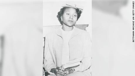 Autherine Lucy Foster in 1956