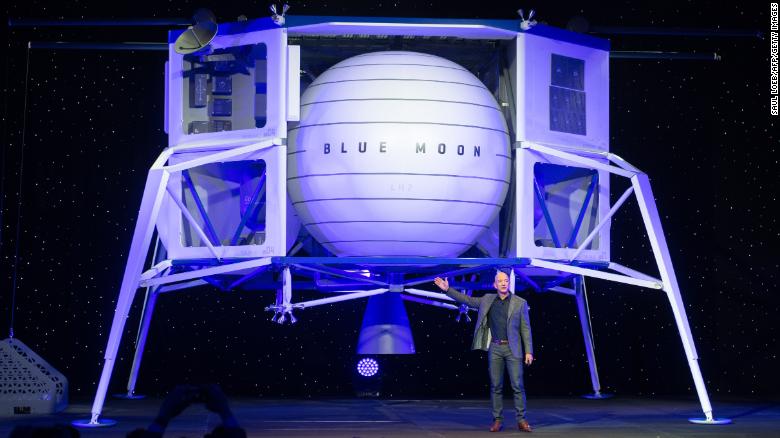 Jeff Bezos unveils his big plans for the moon