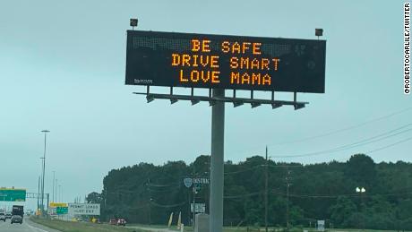 Another TxDOT sign inspired by &quot;The Waterboy.&quot;