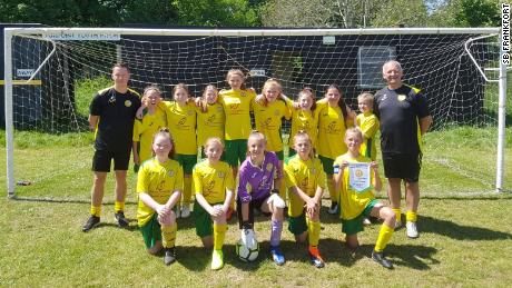 Plymouth-based SB Frankfort Under-12 Girls have completed a remarkable league and cup double.