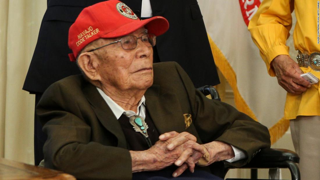 Navajo Code Talker who fought in WWII dies at 97 - CNN