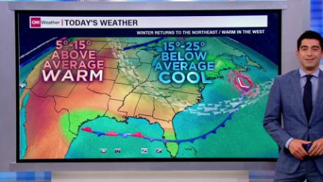 Wintry Conditions For Parts Of New England Cnn Video