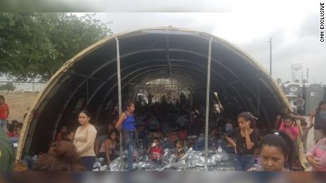 This photo shows a Border Patrol station in McAllen, Texas, in May 2019.