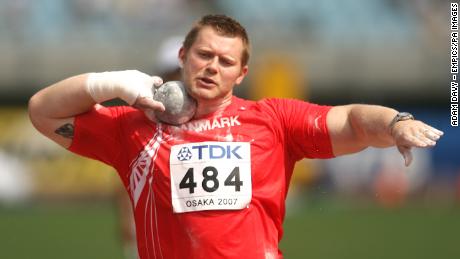 Denmark&#39;s Joachim B. Olsen, an Olympic shot putter turned politician, has caused a stir after taking out a campaign ad on a popular online porn site.  