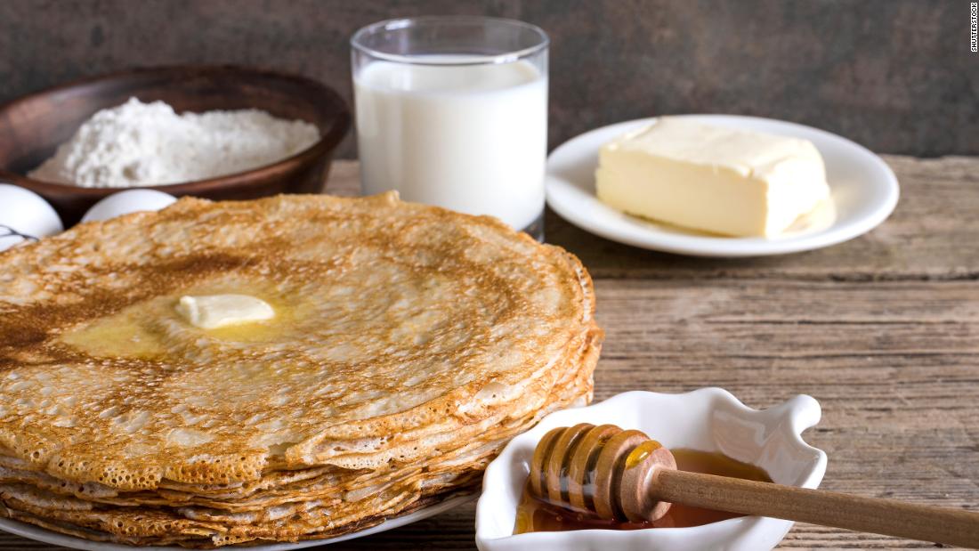 &lt;strong&gt;Ukraine: &lt;/strong&gt;Syrniki are pancakes -- tender and fluffy on the inside and crispy golden brown on the outside. 