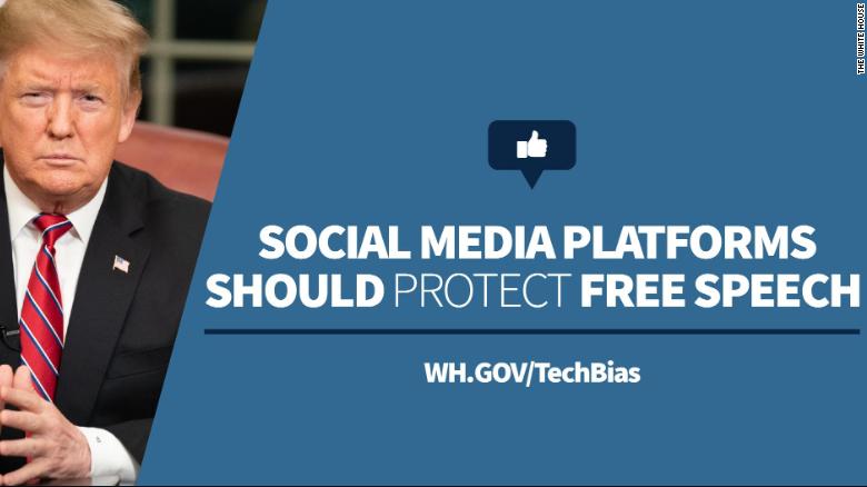 The White House on Wednesday launched a tool for people to report instances of social media bias.