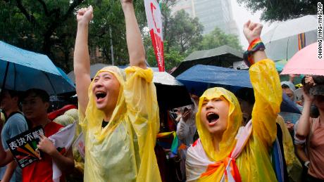 Taiwan legalizes same-sex marriage in historic first for Asia