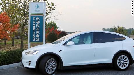 State Grid&#39;s new deal with Didi will allow drivers to look for electric vehicle charging stations on the app.