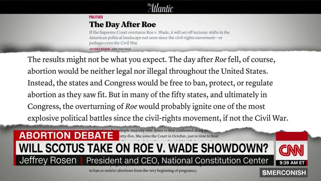 Will Scotus Take On Roe V Wade Showdown Cnn Video