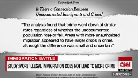 Smerconish Saturdays 9am Et Cnn - is there a link between undocumented immigrants and crime 00011724 jpg