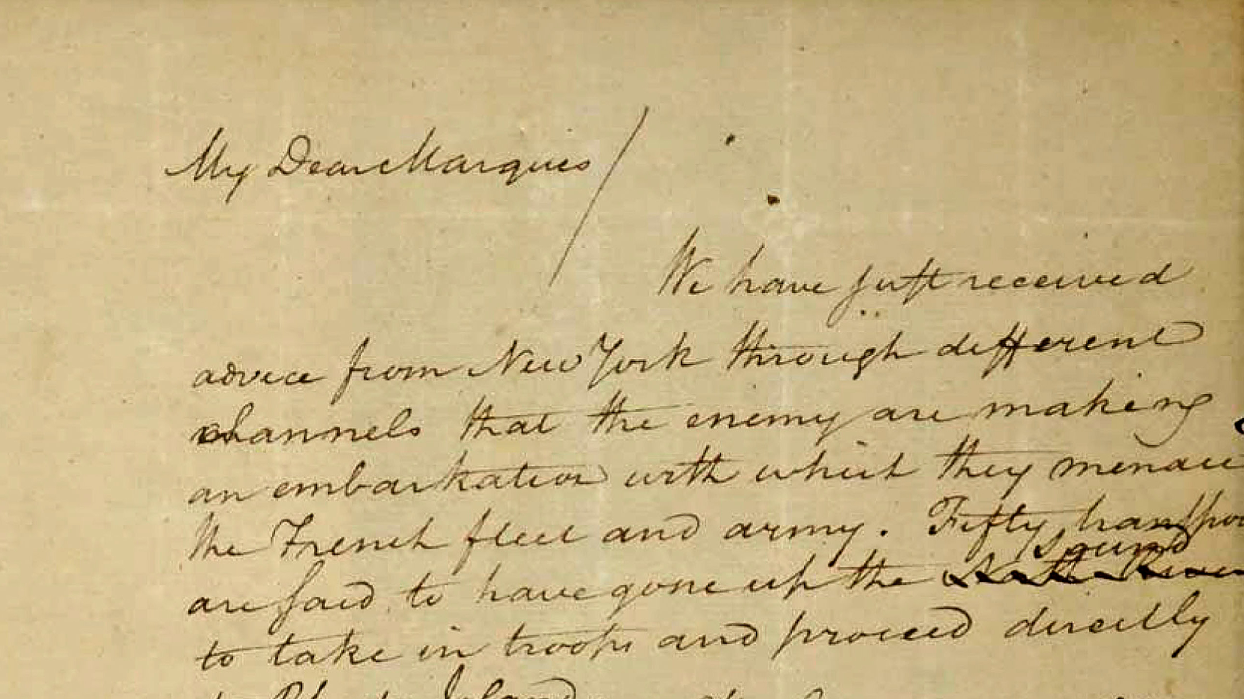 Потерянное письмо. Alexander Hamilton Letters to Angelica.