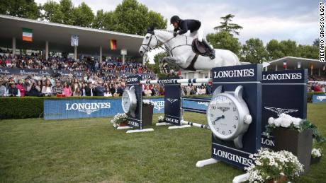 Maikel van der Vleuten and Dana Blue fisnihed second in the LGCT in Madrid.