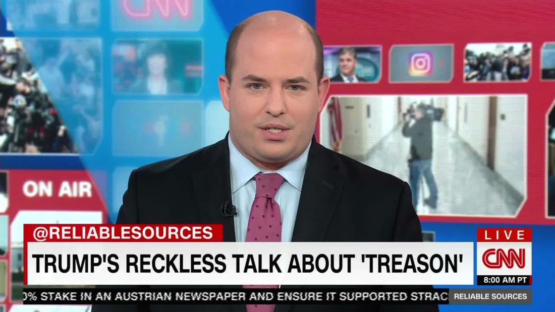 Journalists Mostly Shrug Off Trumps Treason Talk Cnn Video 7475