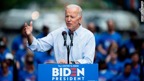 Democratic presidential candidate, former Vice President Joe Biden during a campaign rally at Eakins Oval in Philadelphia, Saturday, May 18, 2019. (AP/Matt Rourke)