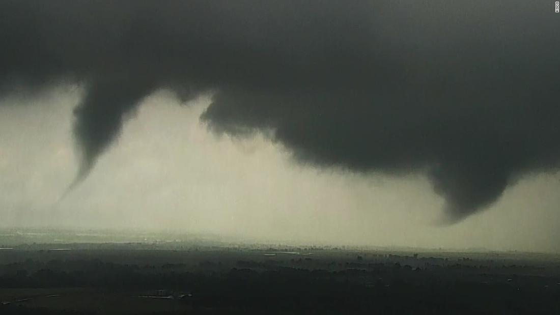 See Tornadoes Forming In Oklahoma Cnn Video