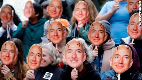 For the first time, Amazon faces an enormous slate of shareholder proposals